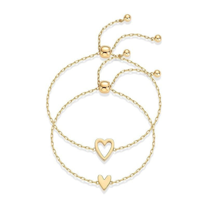 Heart Chain Bracelet