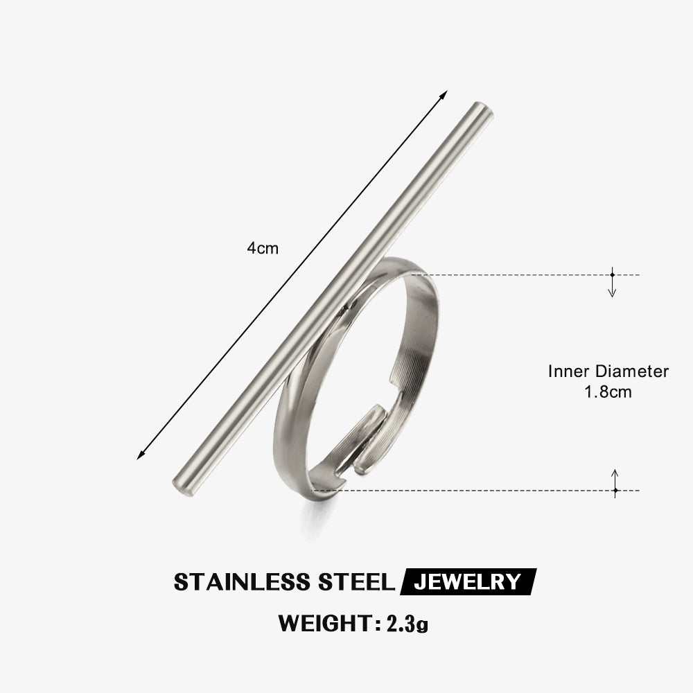 Stainless Steel Line Ring