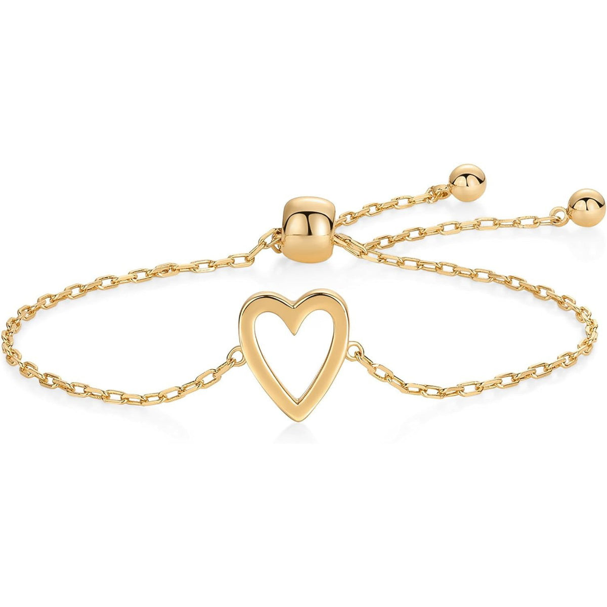 Heart Chain Bracelet