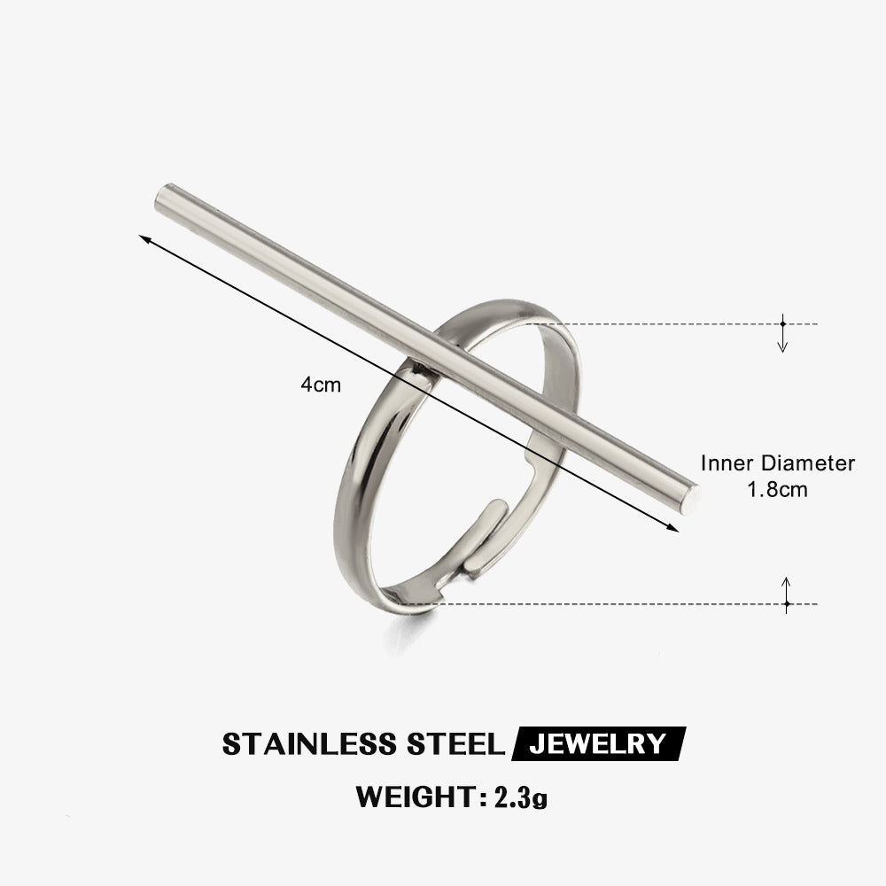 Stainless Steel Line Ring